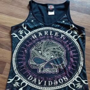 Harley Davidson tank